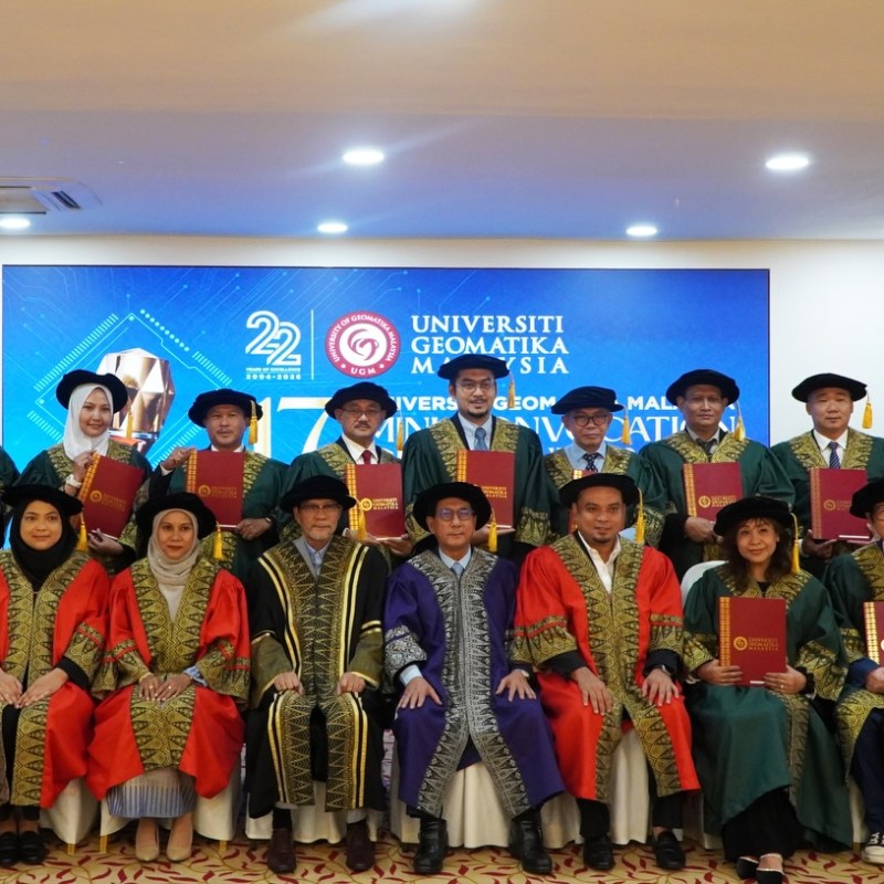 University of Geomatika Malaysia Hosts 17th Mini Convocation Ceremony